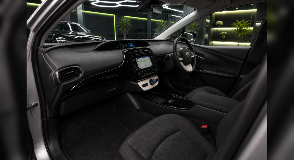 Toyota Prius interior and dashboard