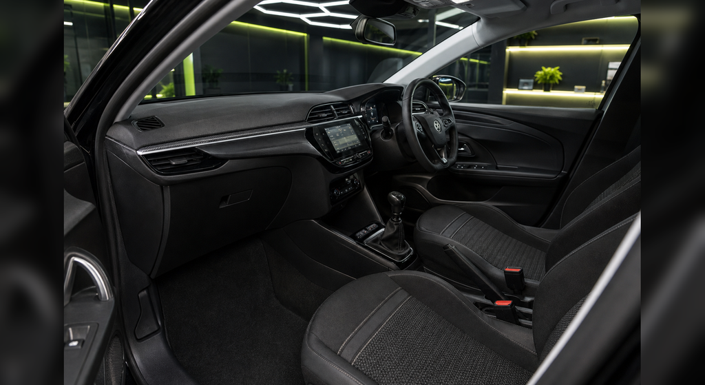 Vauxhall Corsa interior and dashboard