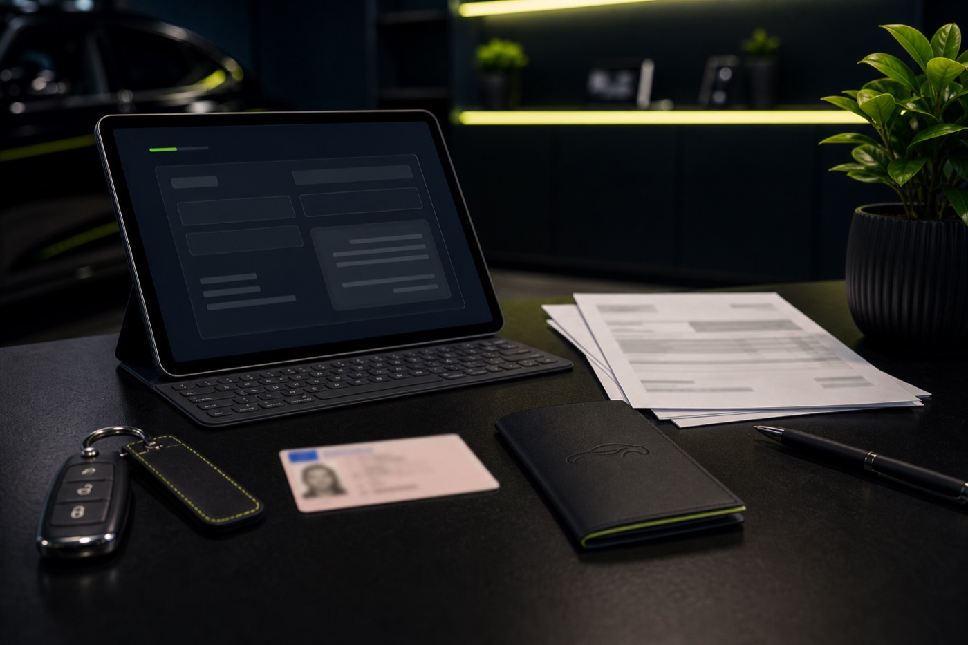 Secure Wrapidautos rental document verification setup